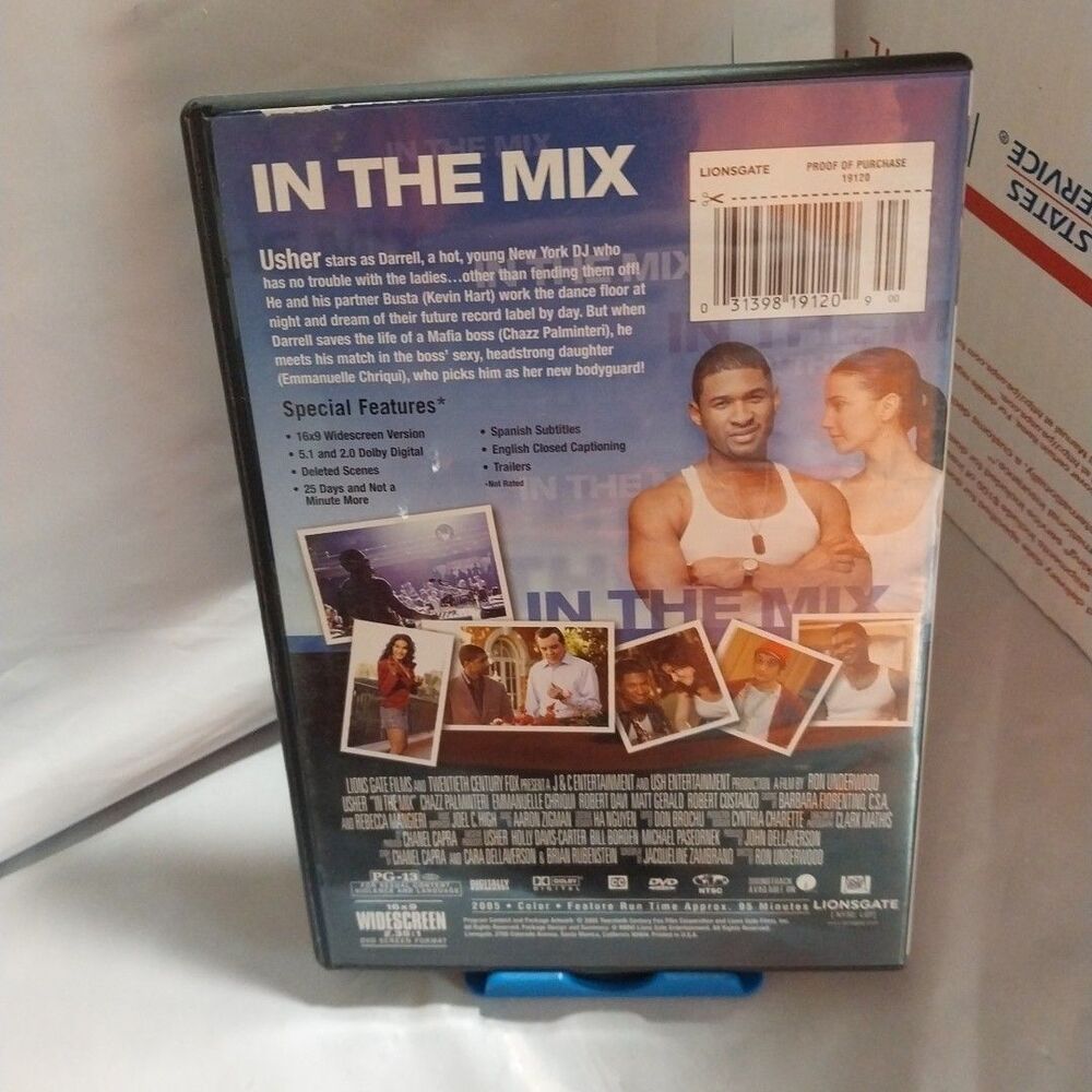 In the Mix [Widescreen Edition] Usher-Chazz palminteri-Emmanuelle Chriqui - Picture 2 of 3
